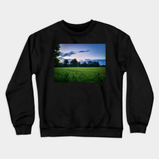 Farm Field at Sunrise V1 Crewneck Sweatshirt